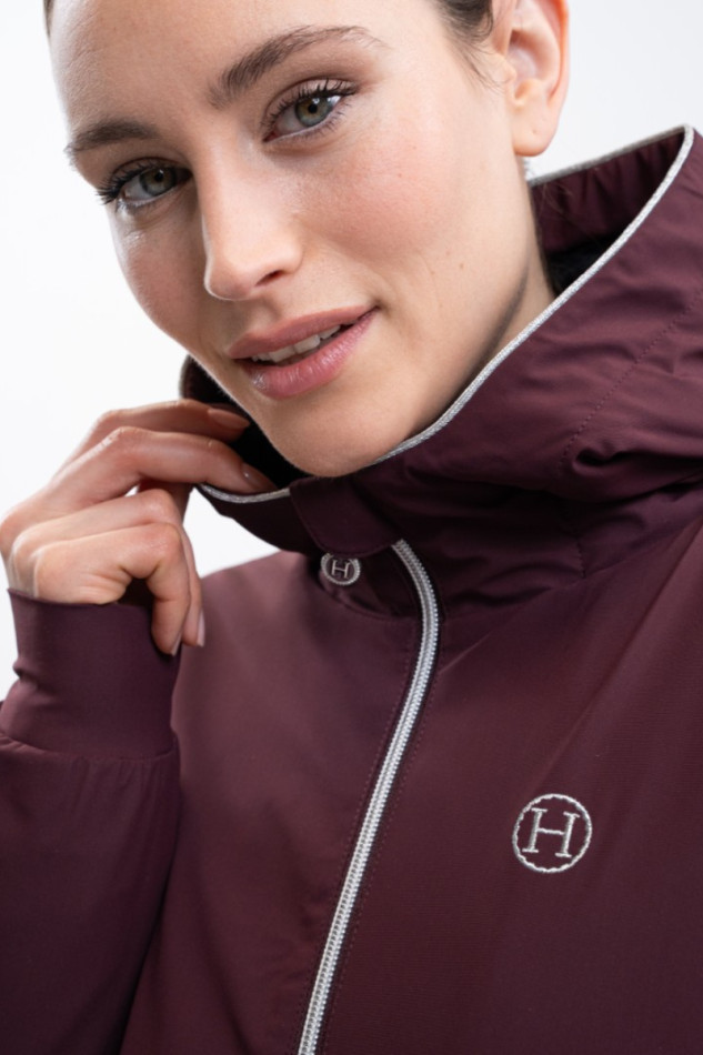 Chaqueta Simhat Rider Mujer - Berenjena (Eggplant)
