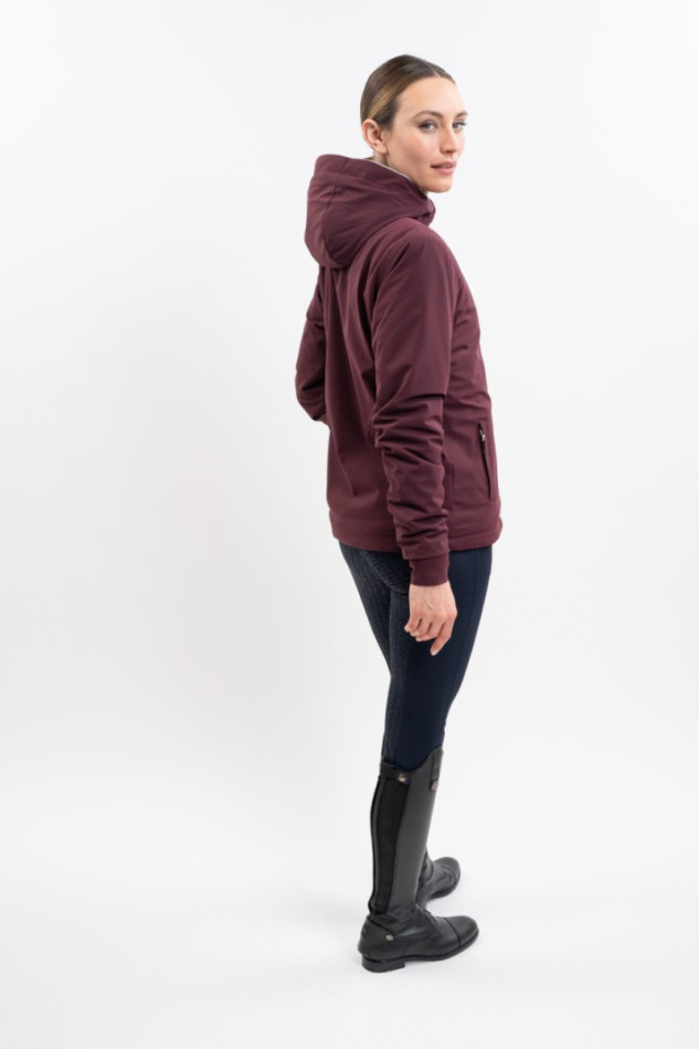 Chaqueta Simhat Rider Mujer - Berenjena (Eggplant)