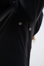 Parka larga Robertah Rider para mujer - Negra Parka larga Robertah Rider para mujer - Negra