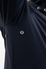 Robertah Dames Rider Long Parka - Navy Robertah Dames Rider Long Parka - Navy