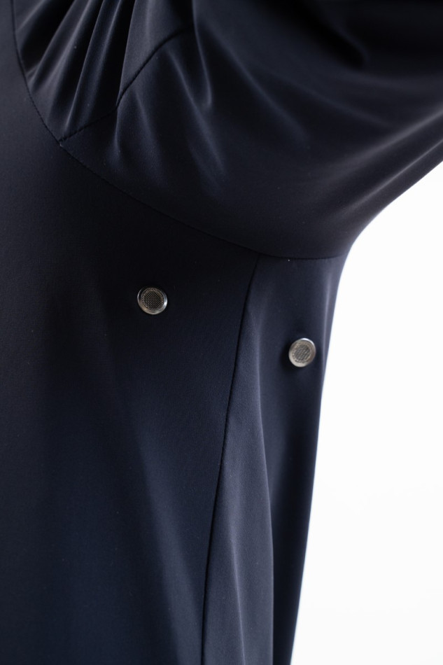 Robertol Men's Long Parka - Navy