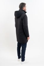 Parka larga Robertol para hombre - Negro (Negro) Parka larga Robertol para hombre - Negro (Negro)
