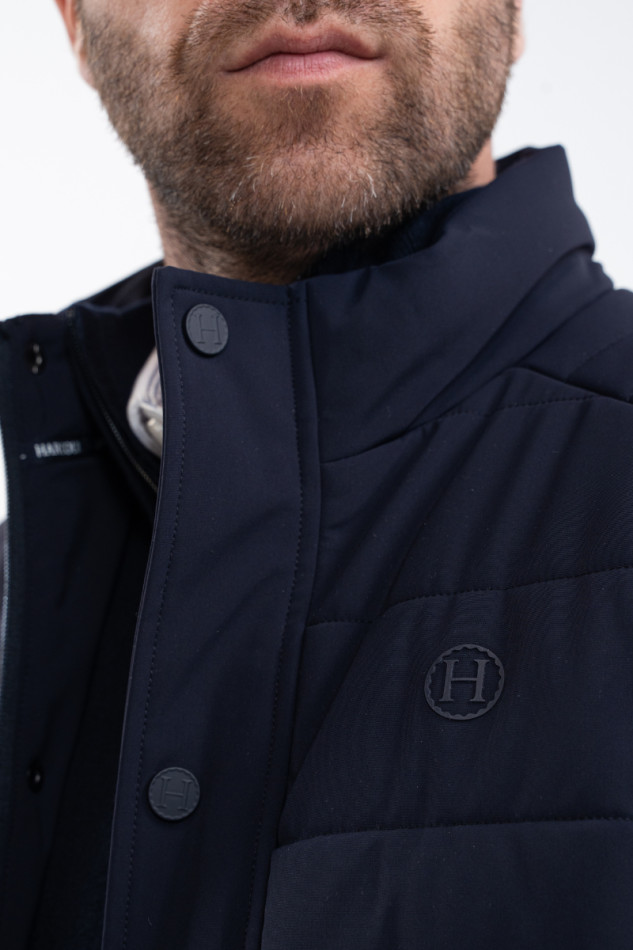 Boston Heren Mouwloos Jasje - Navy