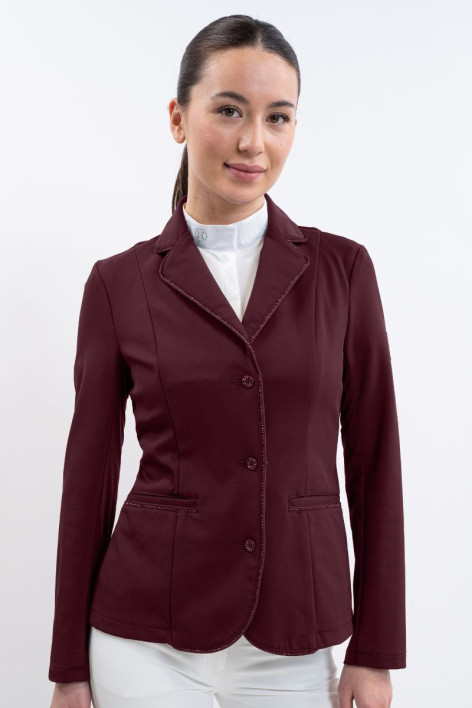 Chaqueta Oria Racing Mujer - Berenjena (Eggplant)