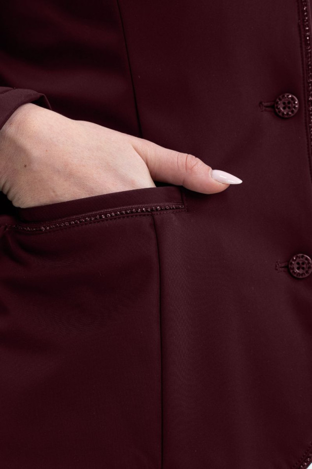 Oria Dames Racejas - Aubergine (Aubergine)
