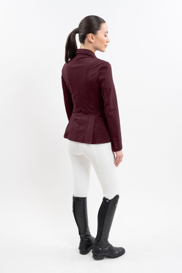 Oria Veste de Concours Femme - Aubergine (Eggplant) Oria Veste de Concours Femme - Aubergine (Eggplant)