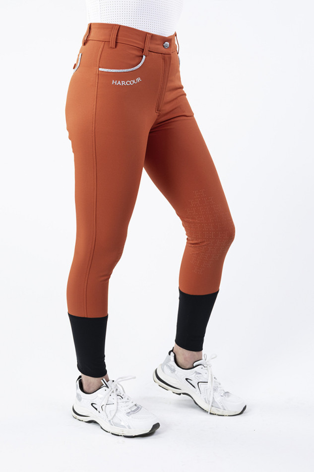 Pantal&oacute;n de equitaci&oacute;n Jaltika Fix system grip - Fawn (Fawn)