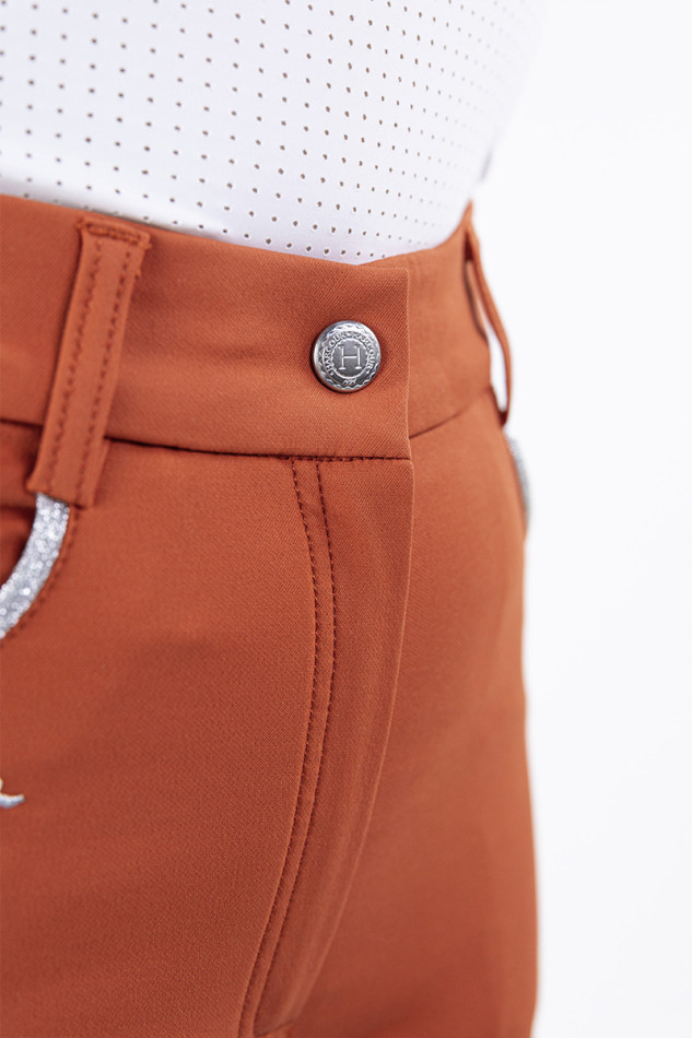Pantal&oacute;n de equitaci&oacute;n Jaltika Fix system grip - Fawn (Fawn)