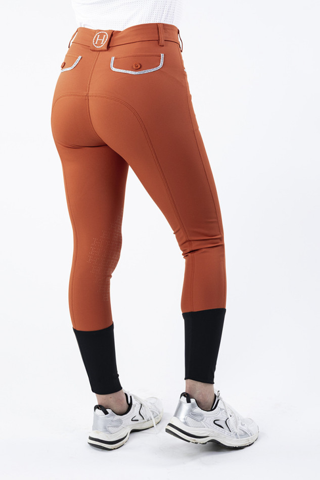 Pantal&oacute;n de equitaci&oacute;n Jaltika Fix system grip - Fawn (Fawn)