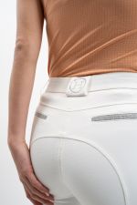 Boogie dames rijbroek met volledige zitting Rider - Wit (White) Boogie dames rijbroek met volledige zitting Rider - Wit (White)