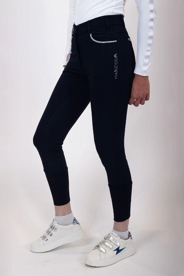 Boogie Pantalon équitation Full seat Femme Rider - Marine (Navy) Boogie Pantalon équitation Full seat Femme Rider - Marine (Navy)