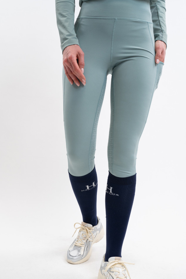 Louna Legging Full Seat Femme- Grey Green