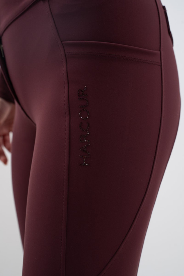 Luce Pantalon équitation Femme - Aubergine (Eggplant) Luce Pantalon équitation Femme - Aubergine (Eggplant)