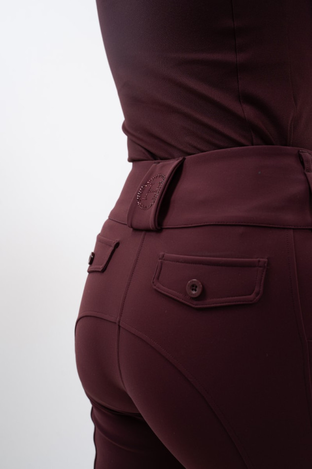 Pantalones de montar Luce Mujer - Berenjena (Eggplant)