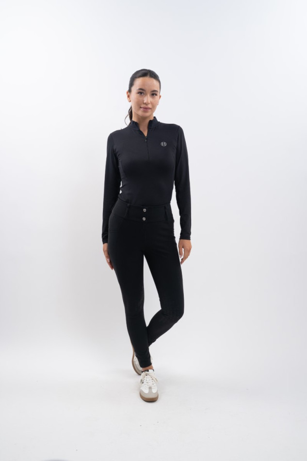 Luce Pantalon équitation Femme - Noir (Black) Luce Pantalon équitation Femme - Noir (Black)