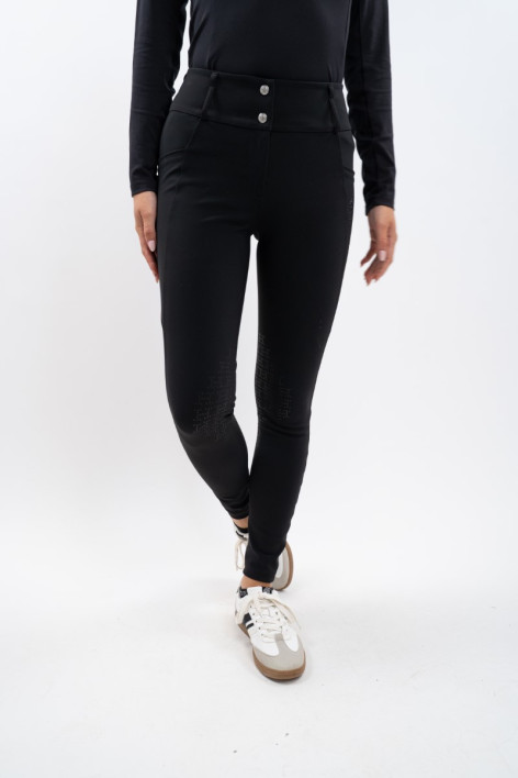 Pantalones de montar para mujer Luce - Negro (Negro)
