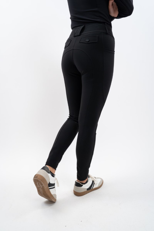 Luce Women's Riding Pants - Black (Black)