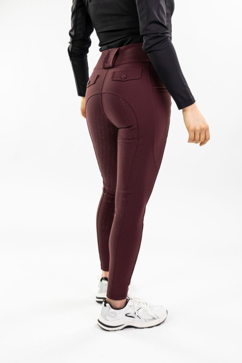 Ludivine Pantalones de montar para mujer - Berenjena (Eggplant)