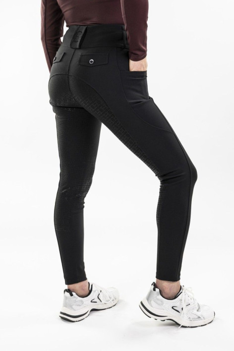 Ludivine Pantalones de montar para mujer - Negro (Negro)