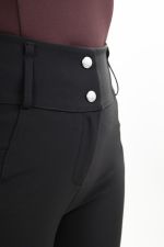 Ludivine Pantalones de montar para mujer - Negro (Negro) Ludivine Pantalones de montar para mujer - Negro (Negro)