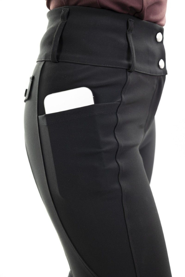 Ludivine Reithose Damen - Schwarz (Black)