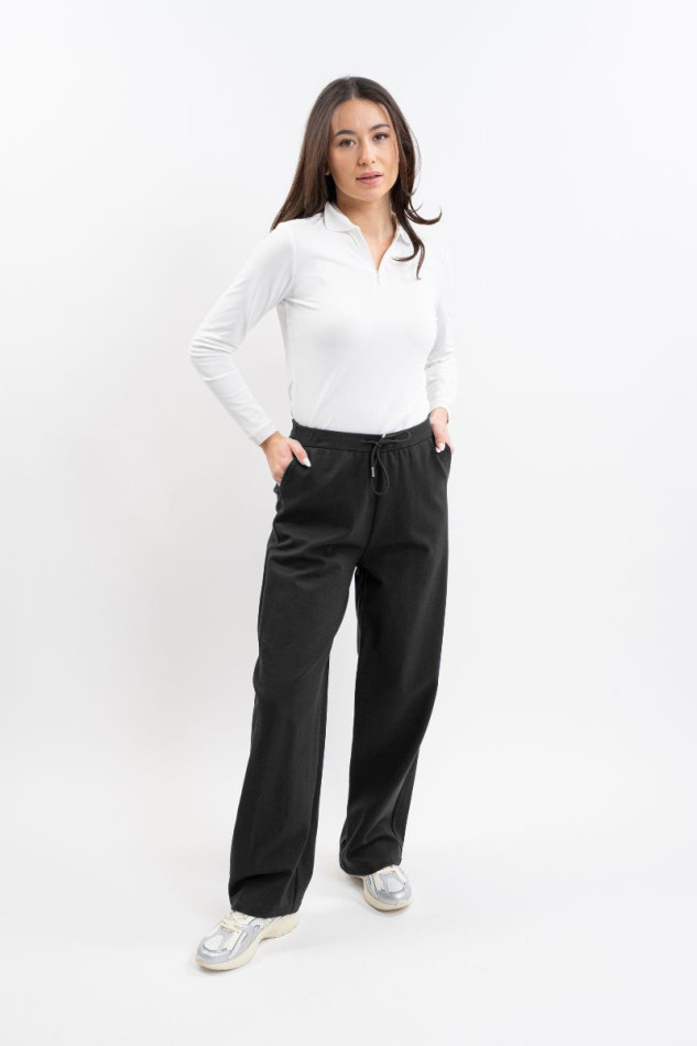 Pantalones Pia Mujer - Negro