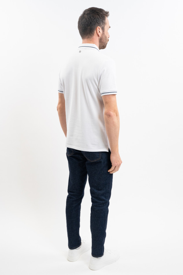 Oscar Polo MC Homme - Blanc (White) Oscar Polo MC Homme - Blanc (White)