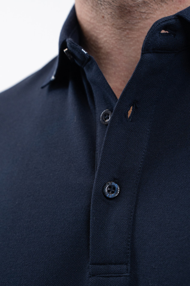 Polo Oscar MC para hombre - Azul marino