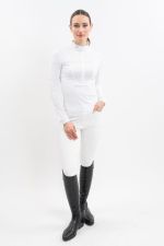 Stella Polo de Concours ML Femme - Blanc (White) Stella Polo de Concours ML Femme - Blanc (White)