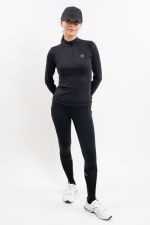 Tess Women's Technical Polo - Black Tess Women's Technical Polo - Black