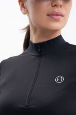 Tess Technisch damespoloshirt - Zwart Tess Technisch damespoloshirt - Zwart
