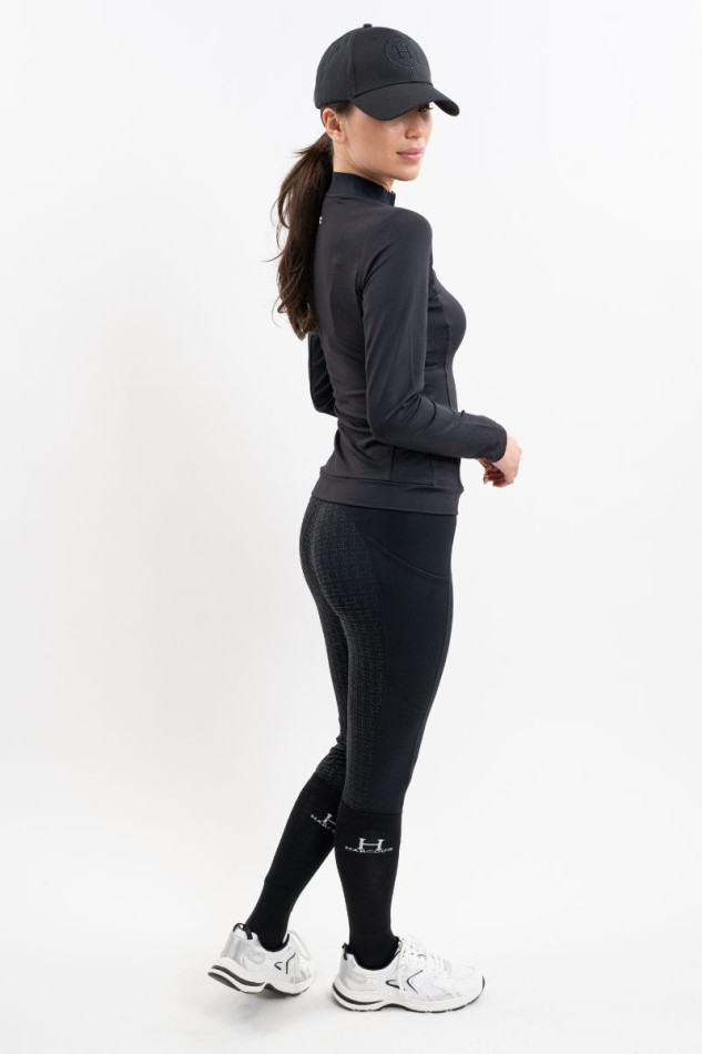 Tess Polo Technique Femme - Noir (Black) Tess Polo Technique Femme - Noir (Black)