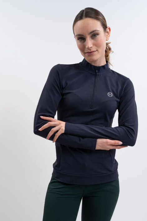 Tess Polo Technique Femme - Marine (Navy)