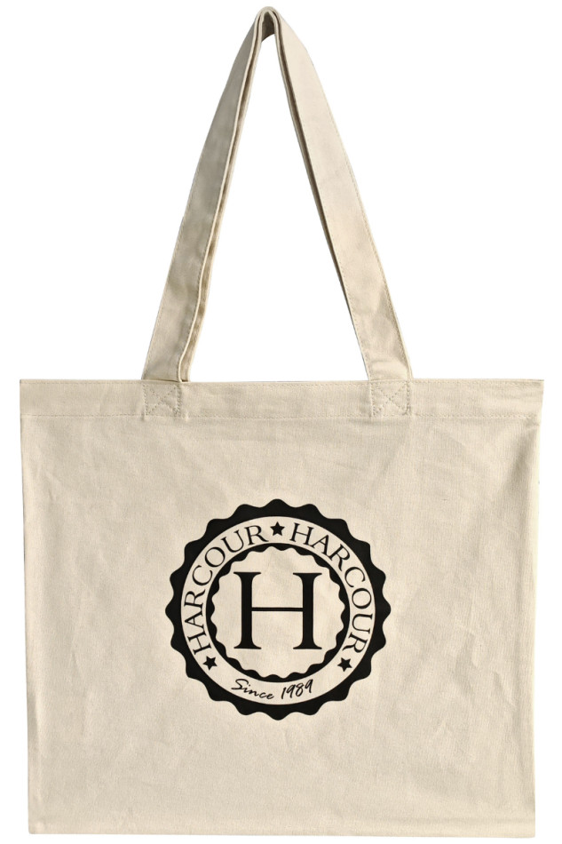 Genny Totebag Harcour - Naturale/Nero