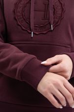 Sudadera unisex Samy - Berenjena Sudadera unisex Samy - Berenjena