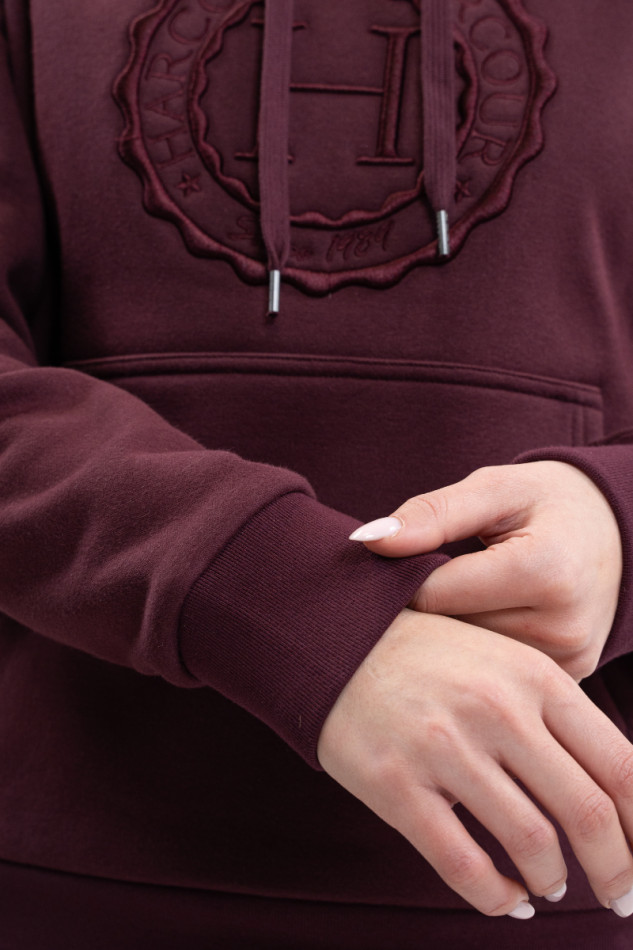 Samy Unisex Sweat Top - Aubergine Samy Unisex Sweat Top - Aubergine