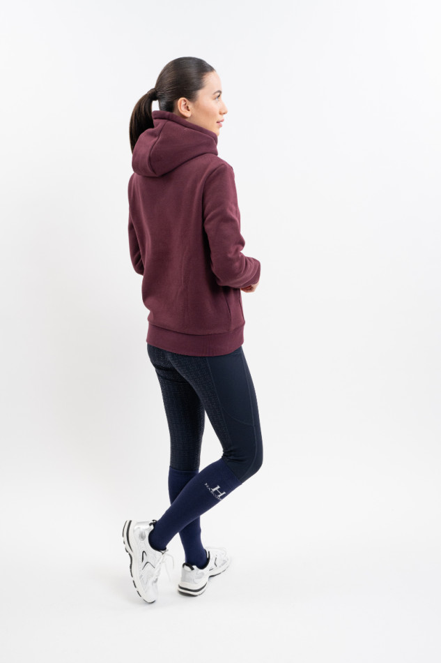 Sudadera unisex Samy - Berenjena