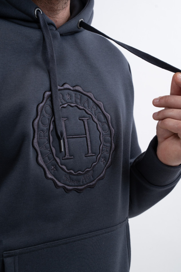 Samy Sudadera Unisex - Gris Oscuro