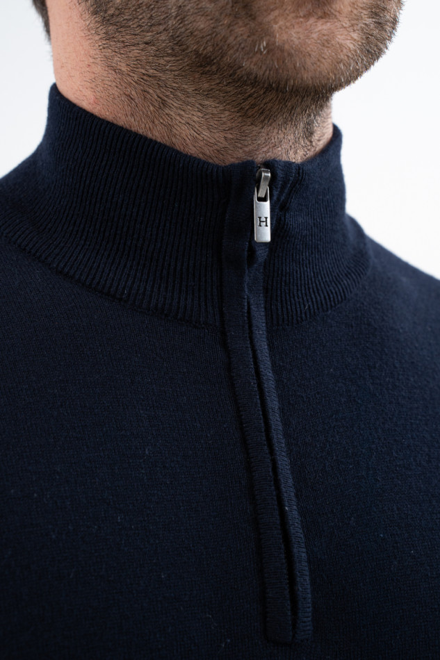 Parmo Jersey de hombre - Azul marino