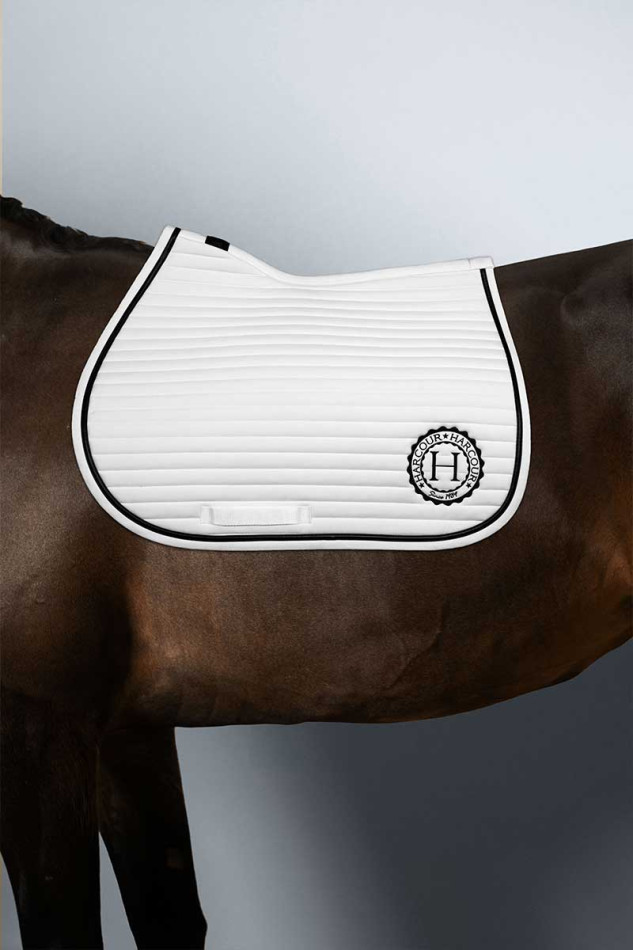 Karembar Rider zadeldek - Wit Zwart