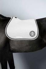 Karembar Tapis de selle Rider - White Black Karembar Tapis de selle Rider - White Black