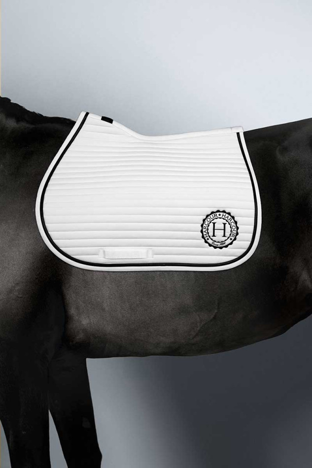 Karembar Rider zadeldek - Wit Zwart