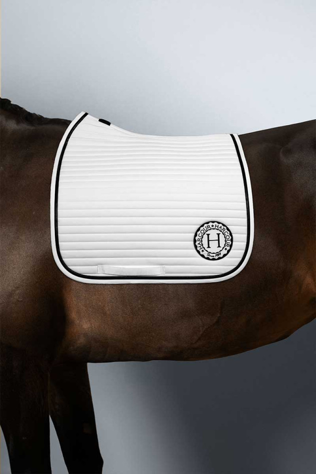 Karembar Rider Satteldecke - White Black