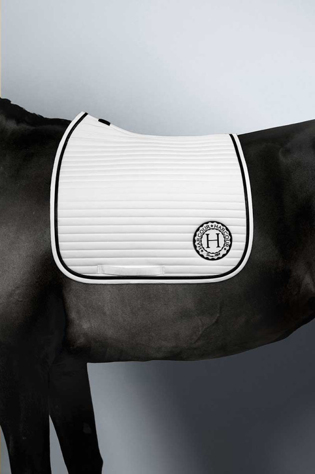 Karembar Rider Satteldecke - White Black