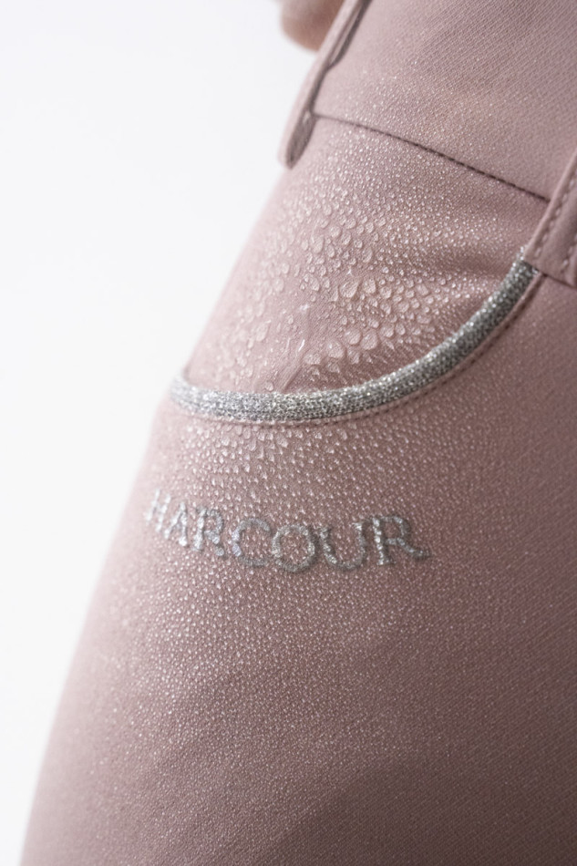Pantal&oacute;n de equitaci&oacute;n Jaltika Fix system grip - Peony (Rosa claro)