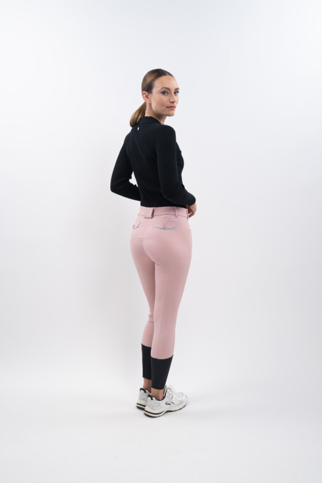 Jaltika Fix system grip riding pants - Peony (Light pink) Jaltika Fix system grip riding pants - Peony (Light pink)