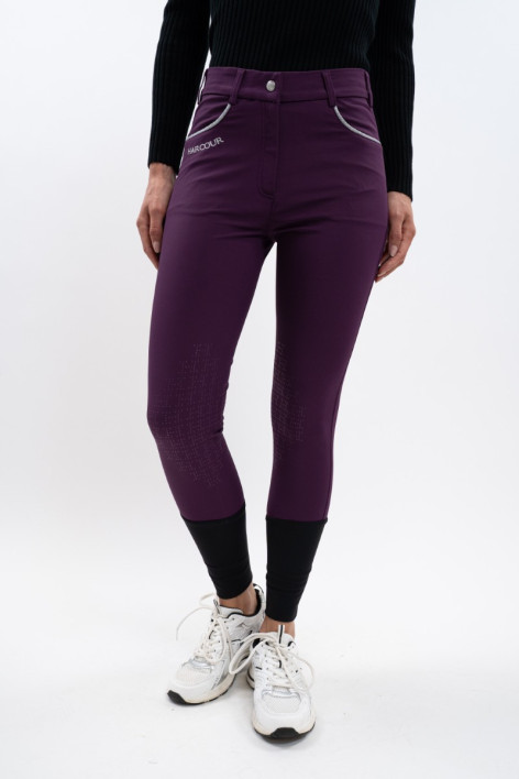 Jaltika Reithose fix system grip - Feige (Dark purple)