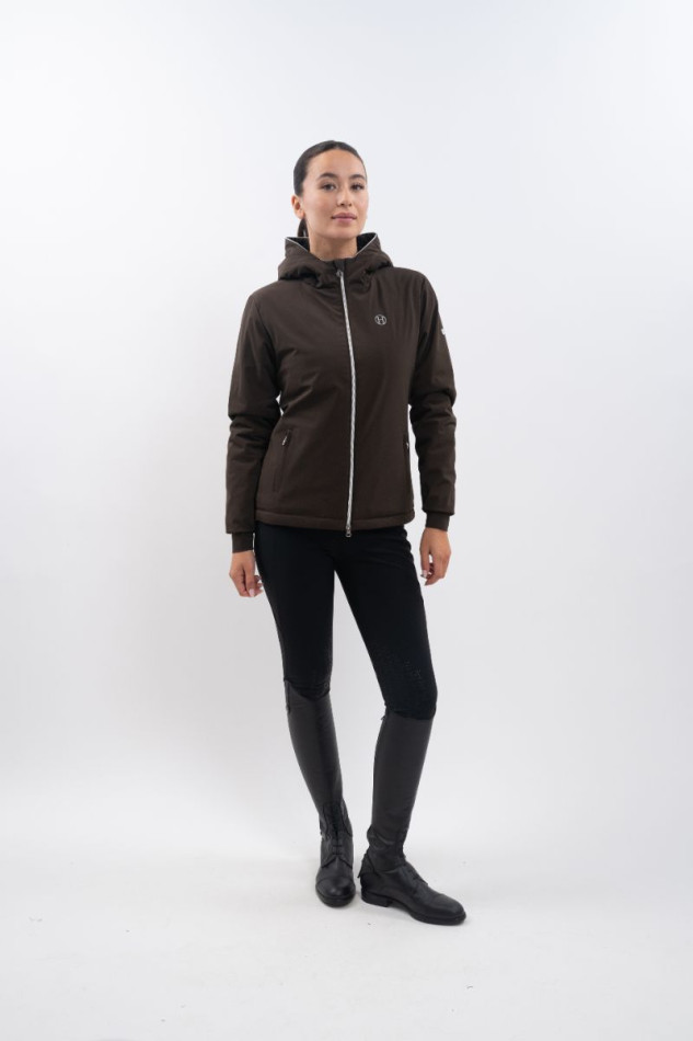 Simhat Women's Rider Jacket - Cocoa (Dark brown) Simhat Women's Rider Jacket - Cocoa (Dark brown)