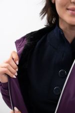 Simhat Women's Rider Jacket - Fig (Dark purple) Simhat Women's Rider Jacket - Fig (Dark purple)