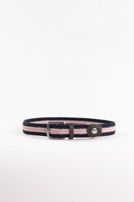 Cinturón Bana - Azul marino/Rosa claro